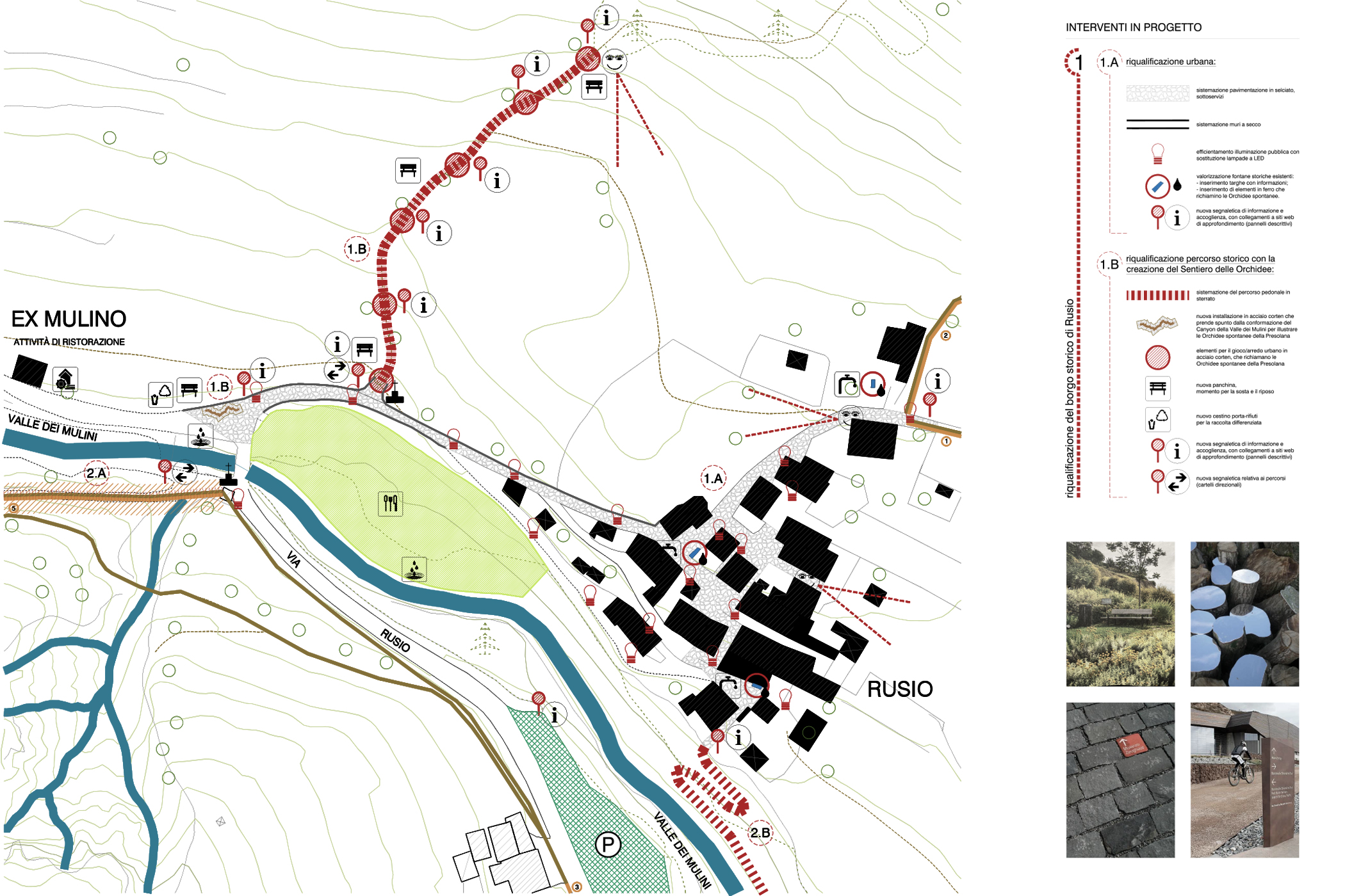 progetto di valorizzazione e riqualificazione del borgo storico di rusio