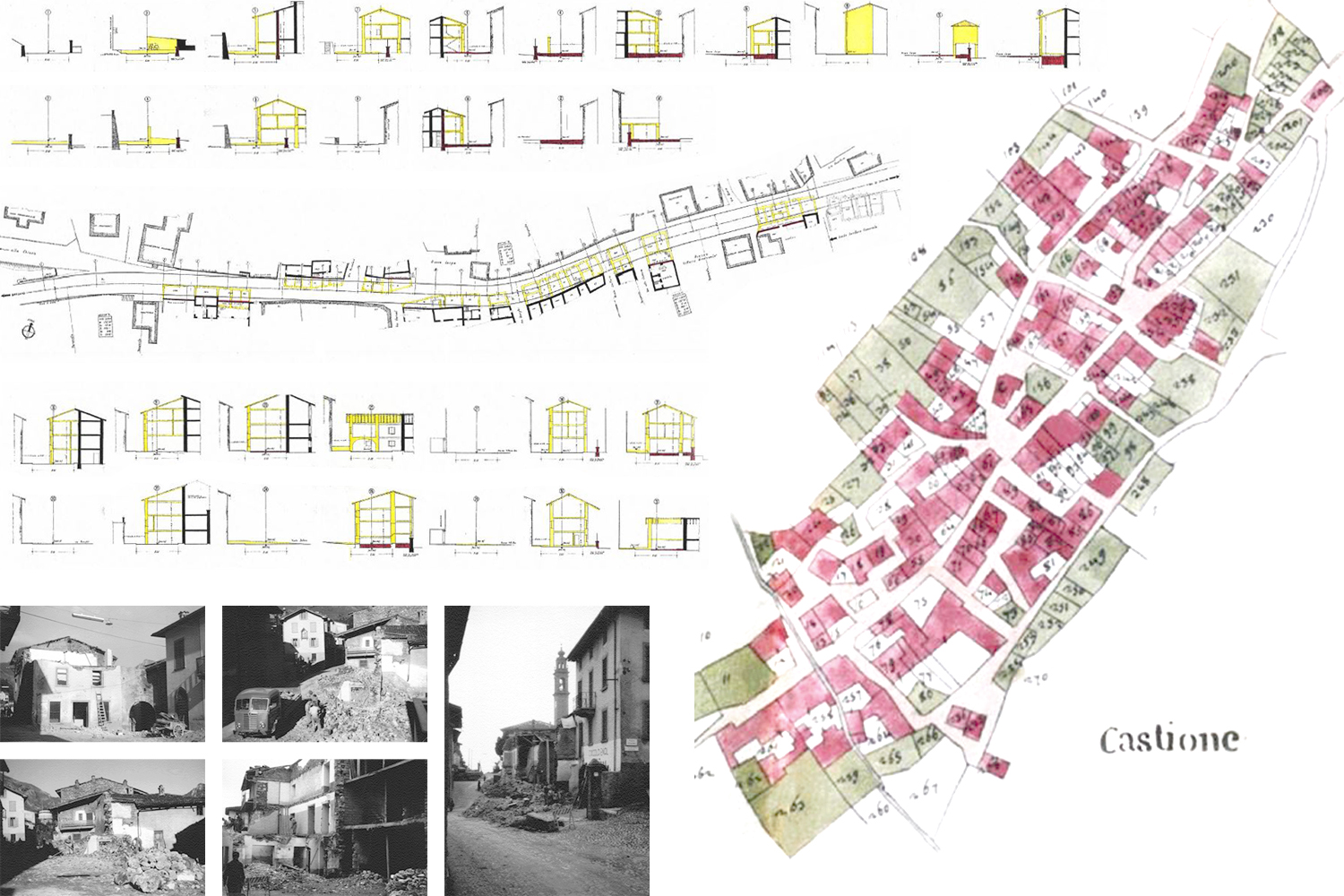 intrecci urbani: progetto di riqualificazione e connessione del tessuto urbano frammentato nel centro storico di Castione della Presolana.